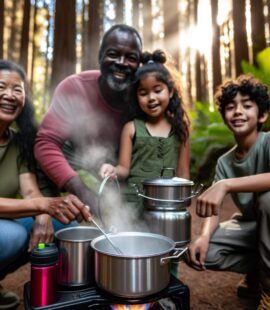 Équipement camping cuisine: secrets bien gardés