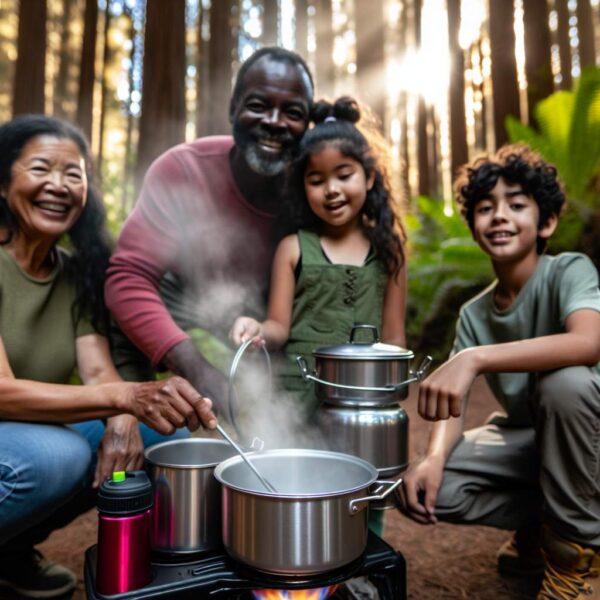 Équipement camping cuisine: guide comparatif pour des aventures en famille réussies