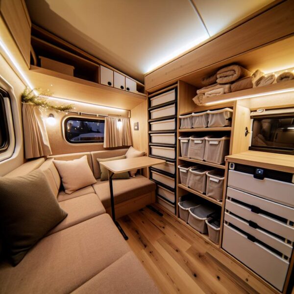 Rangement camping-car: solutions pratiques et comparatifs de produits essentiels