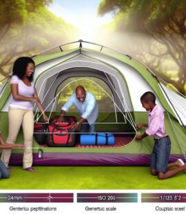 Tente familiale spacieuse: découvrez le confort ultime